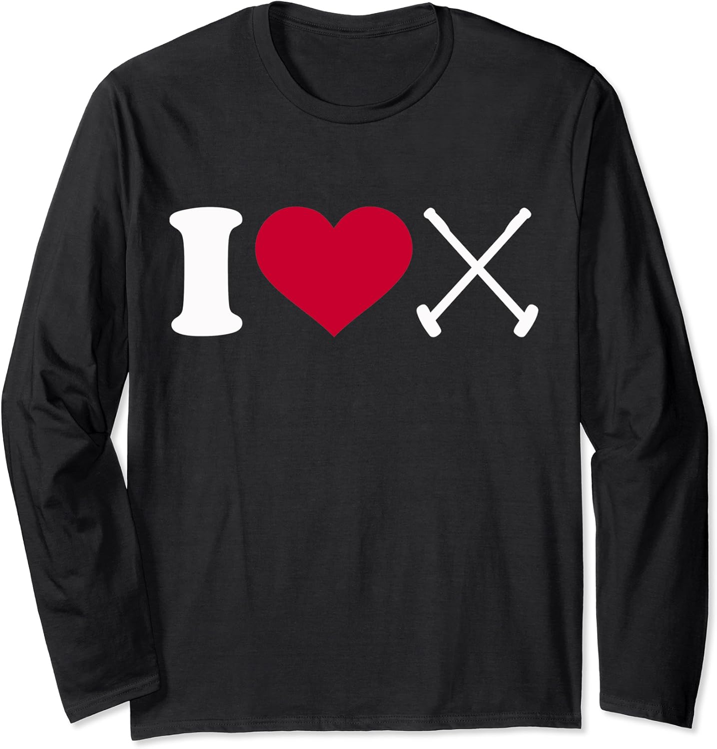 I love Polo Long Sleeve TShirt Clothing, Shoes & Jewelry